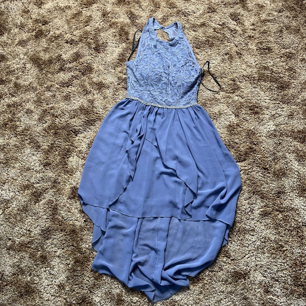 Womens Jodi Christopher Sleeveless Lace Dress And Lined Size 5